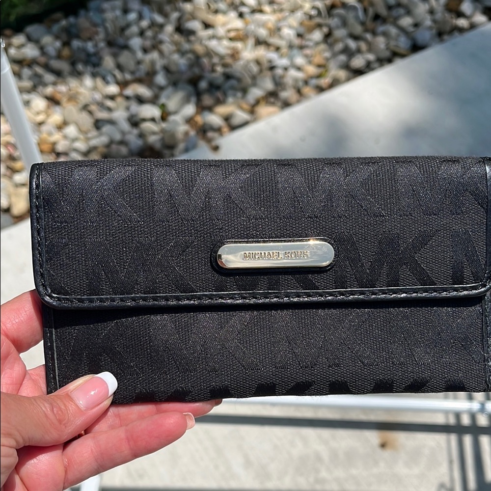 Michael Kors Black Logo wallet